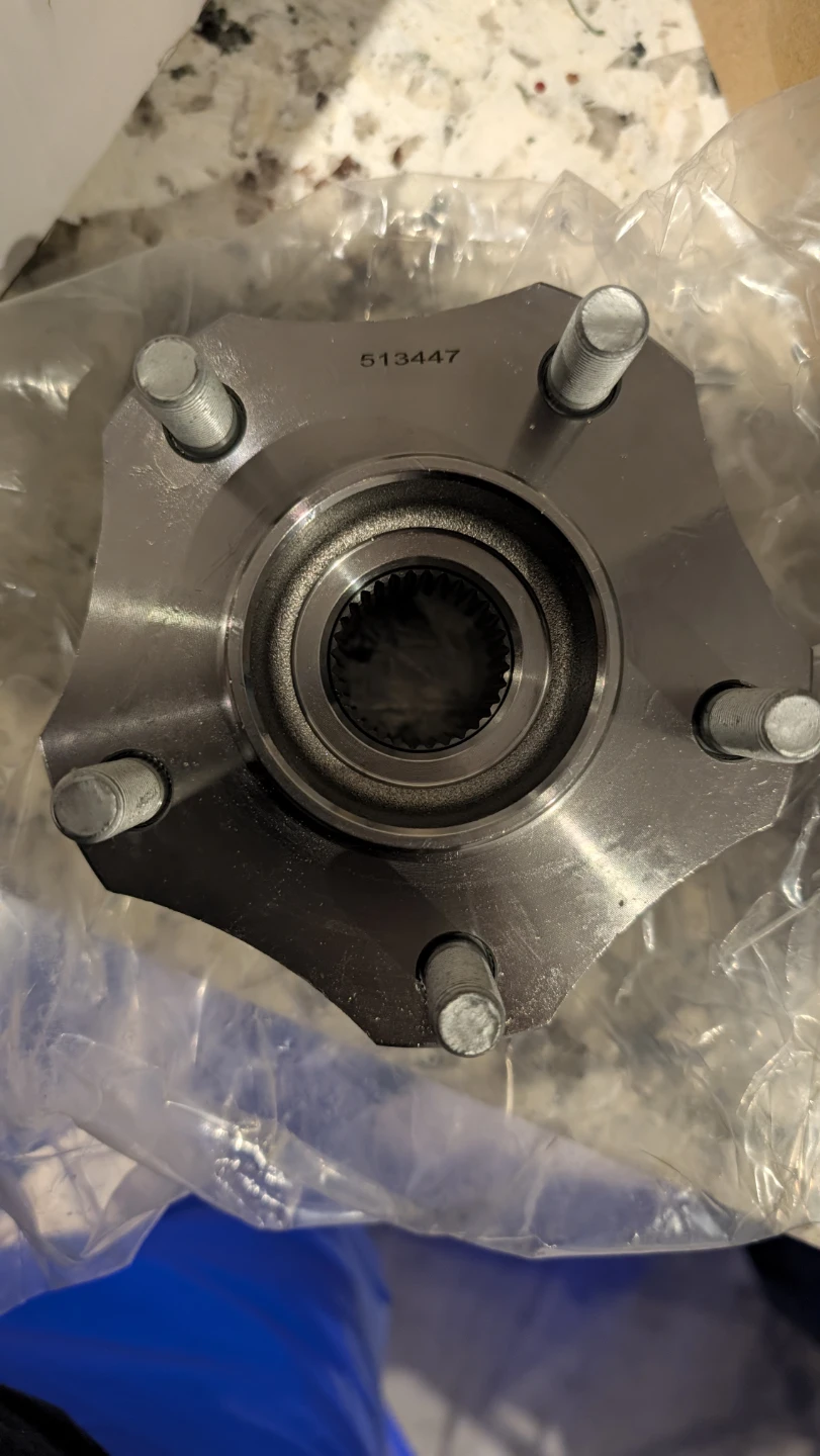 NISSAN Front Wheel Hub and Bearing Assembly - photo 4
