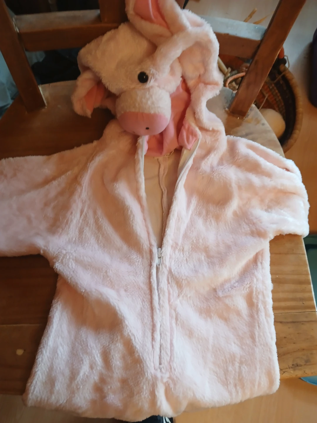 Pink Pig Onesie Costume - photo 3