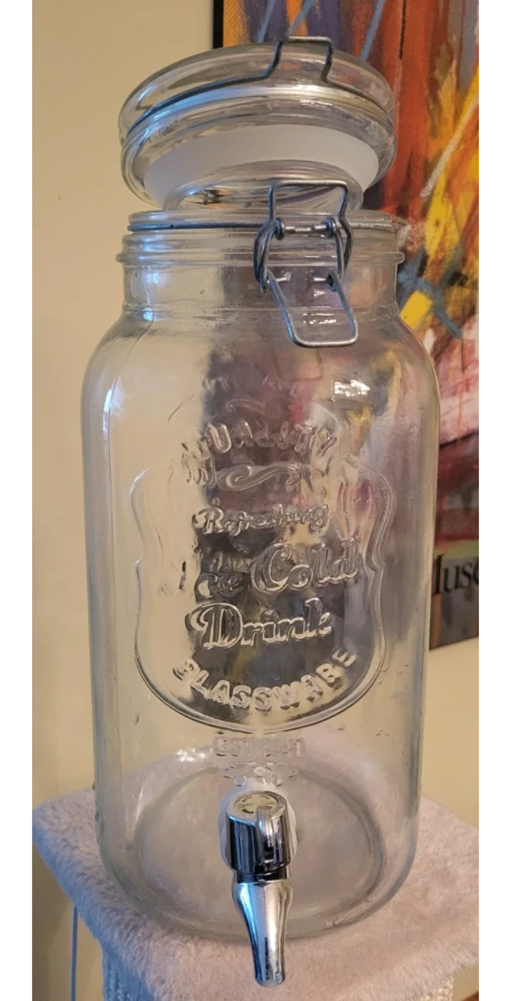 4-litre Glass Beverage Dispenser