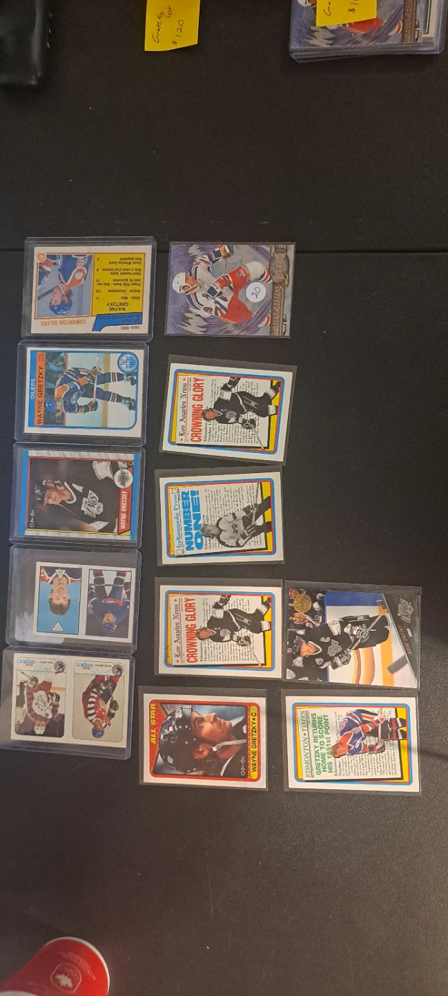 Wayne Gretzky Trading Card Collection