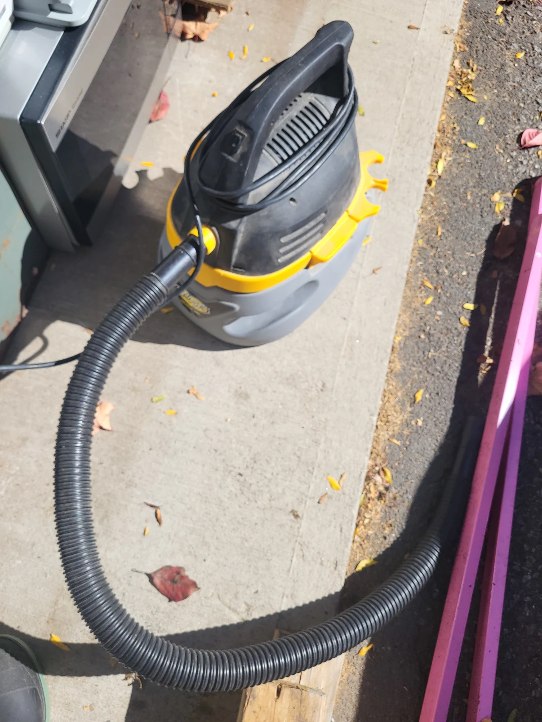 Small Stinger Wet/Dry Shop Vacuum