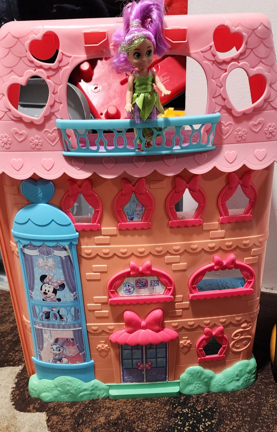 Toy Dollhouse and Stroller Set - photo 4