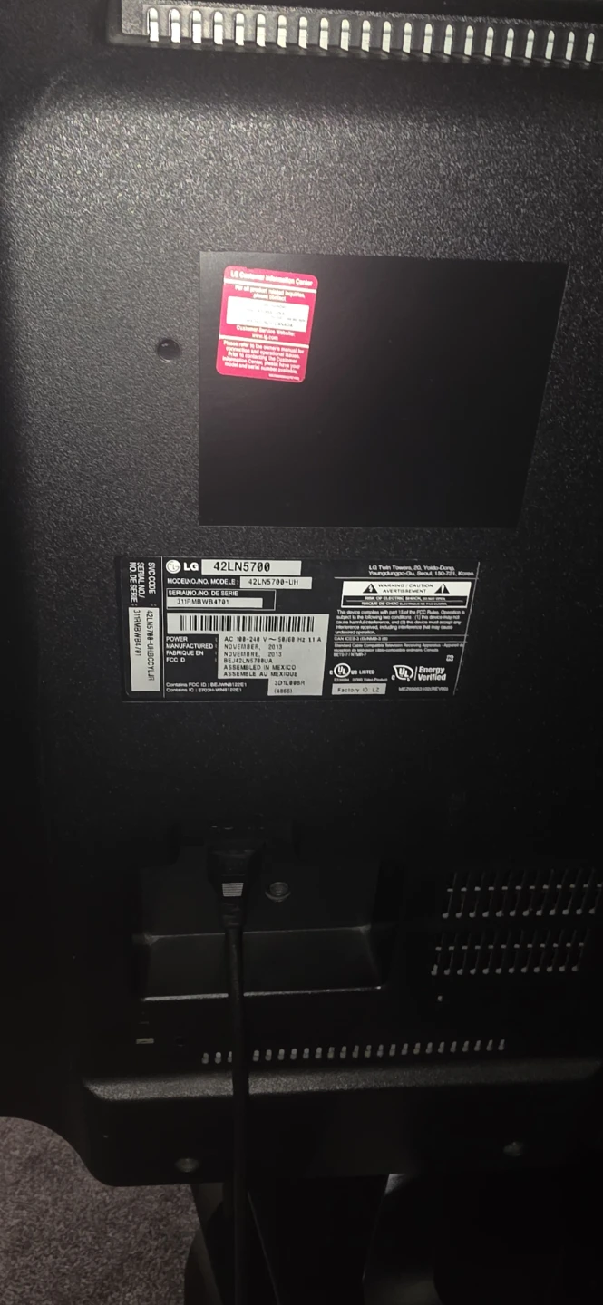 Lg tv 42 inch