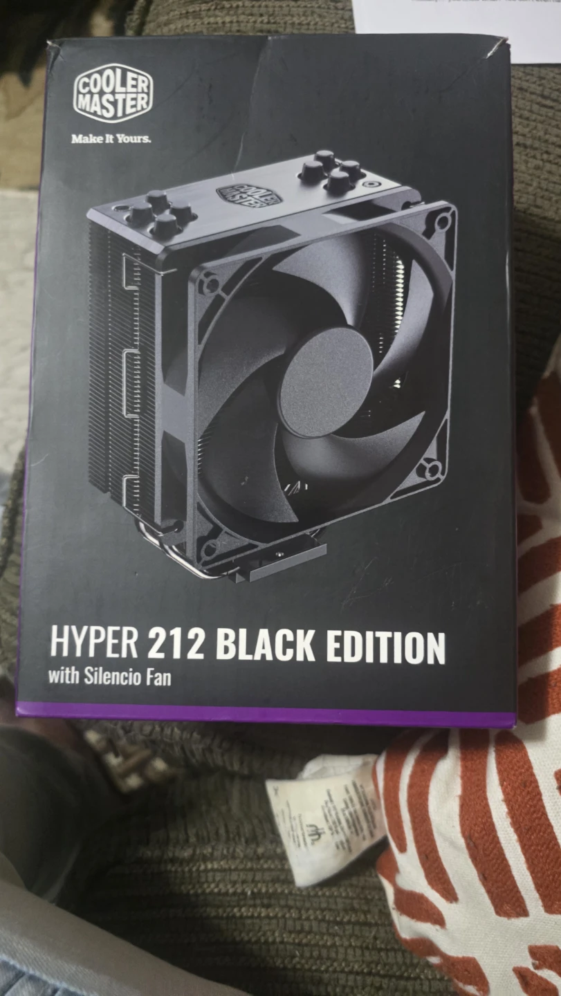 Cooler Master Hyper 212 Black Edition CPU Cooler