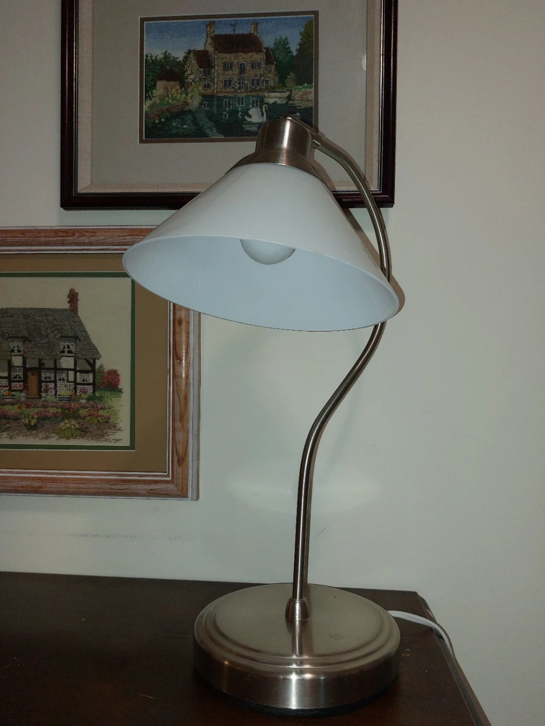 Ikea Brushed Nickel Table Lamp