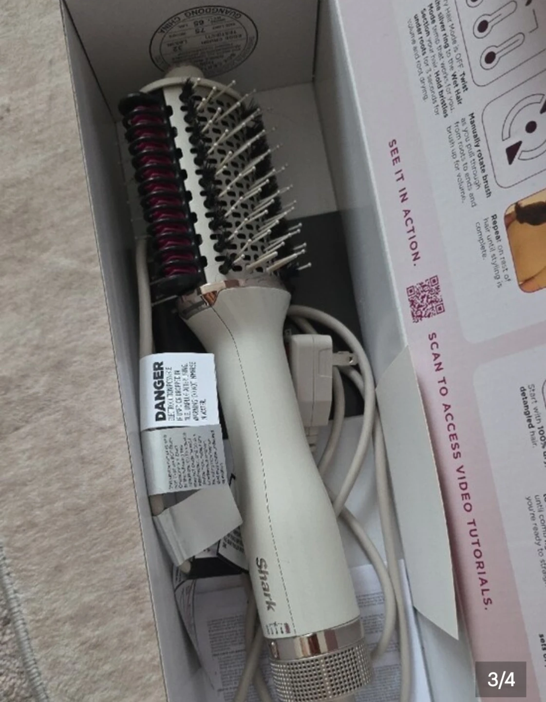 Shark SmoothStyle Heated Comb Straightener + Smoother - photo 2