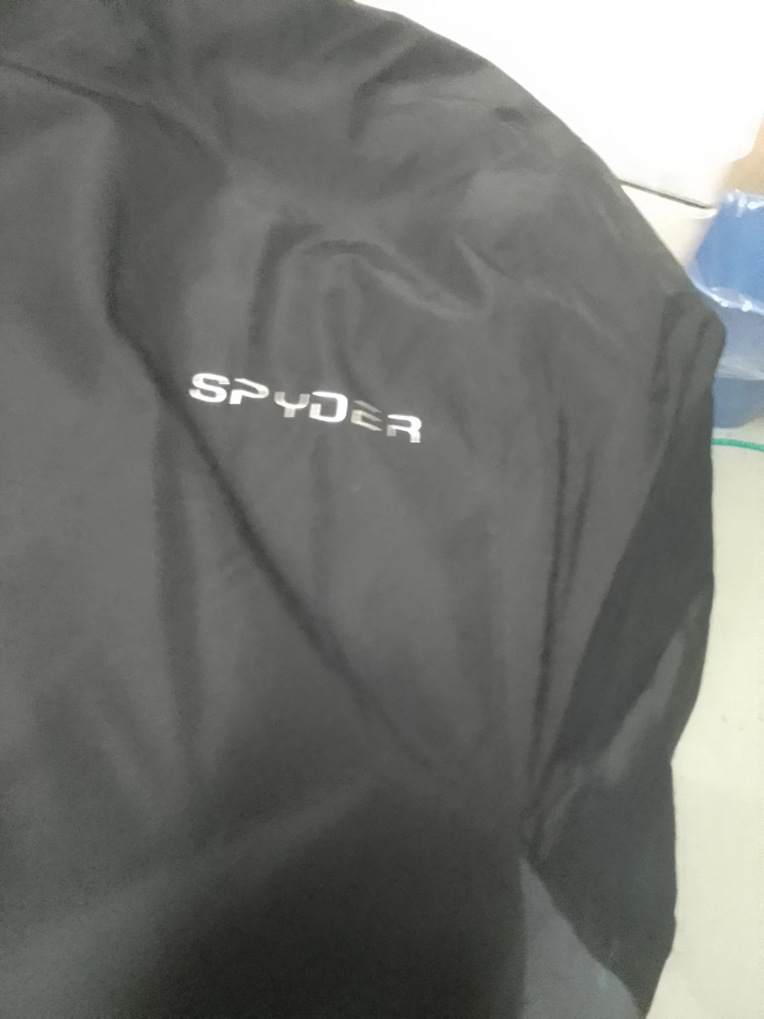 Spyder Hooded Jacket - Black and Grey - photo 4