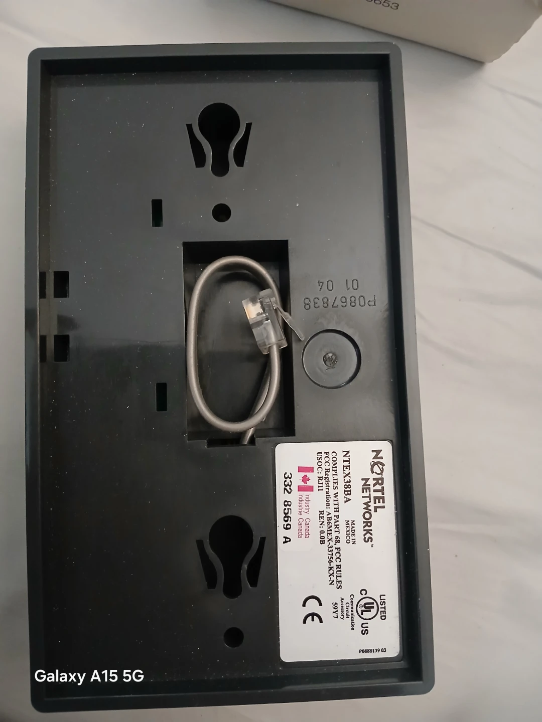 Nortel Networks NTEX38BA Wallmount Filter - photo 2