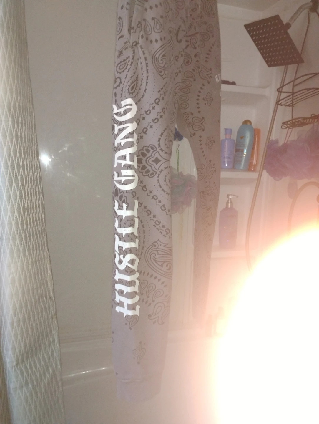 Hustle Gang Paisley Joggers - Size Small - photo 4