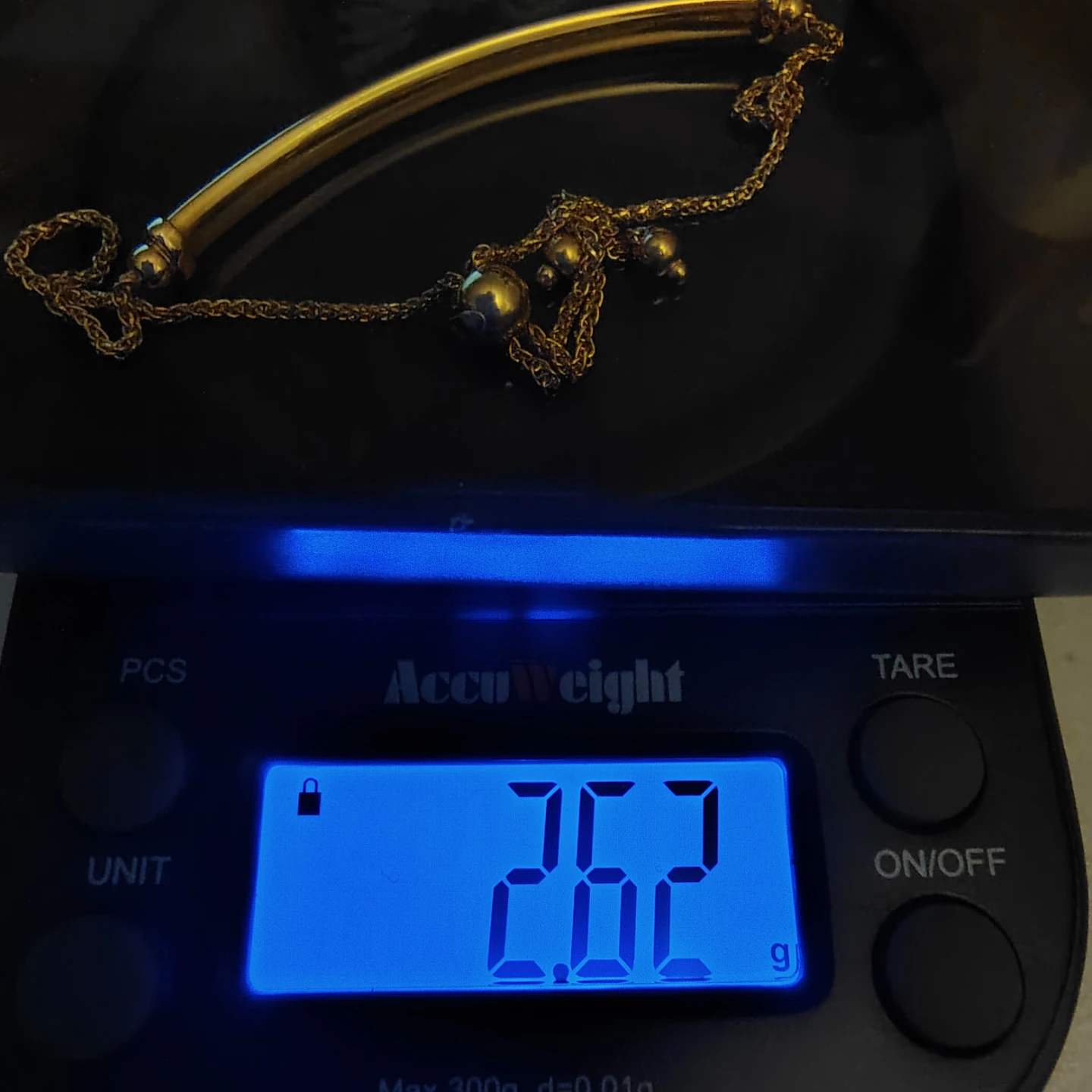 14K Gold Adjustable Bar Bracelet - photo 2