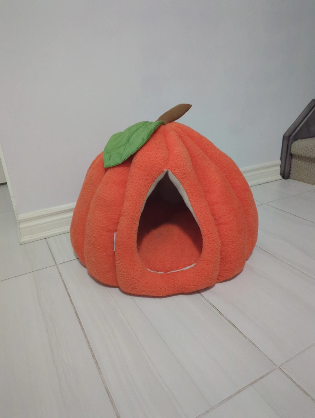 Pumpkin Shaped Pet Bed