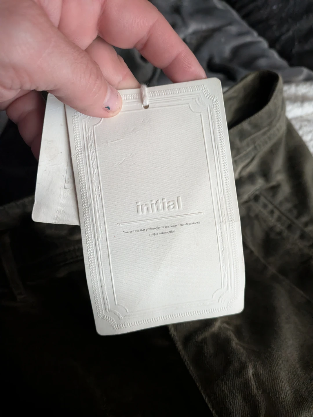 Initial Men's Olive Pants - photo 2