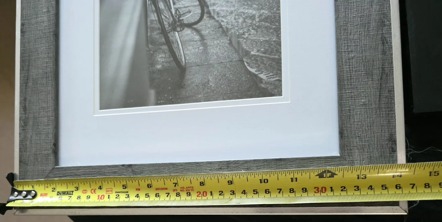 Two Framed Black and White Prints - photo 5