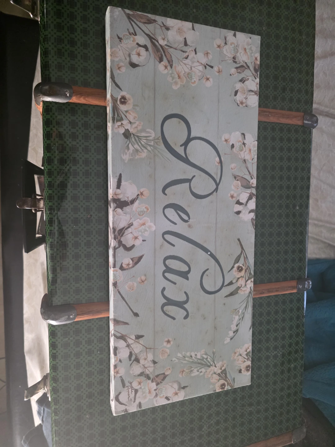 Relax Wooden Decorative Sign