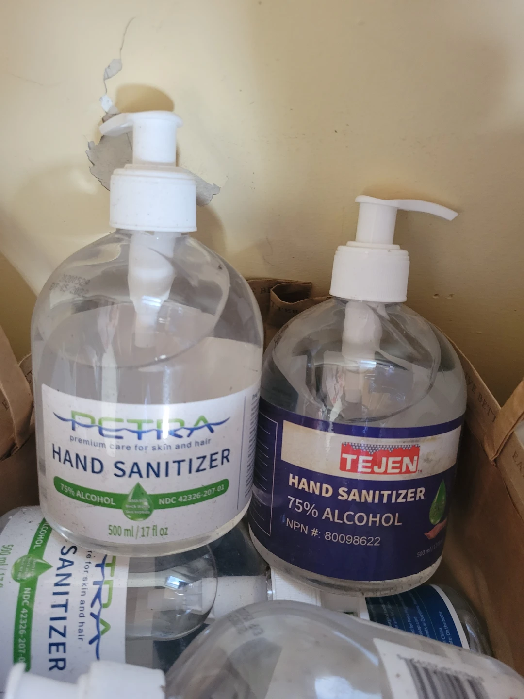 Expire hand sanitizer