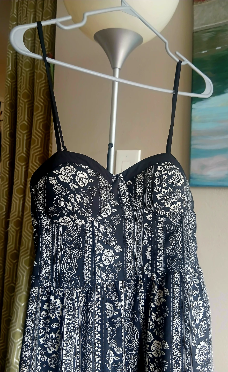Bands of gypsies floral print jumpsuit - photo 2