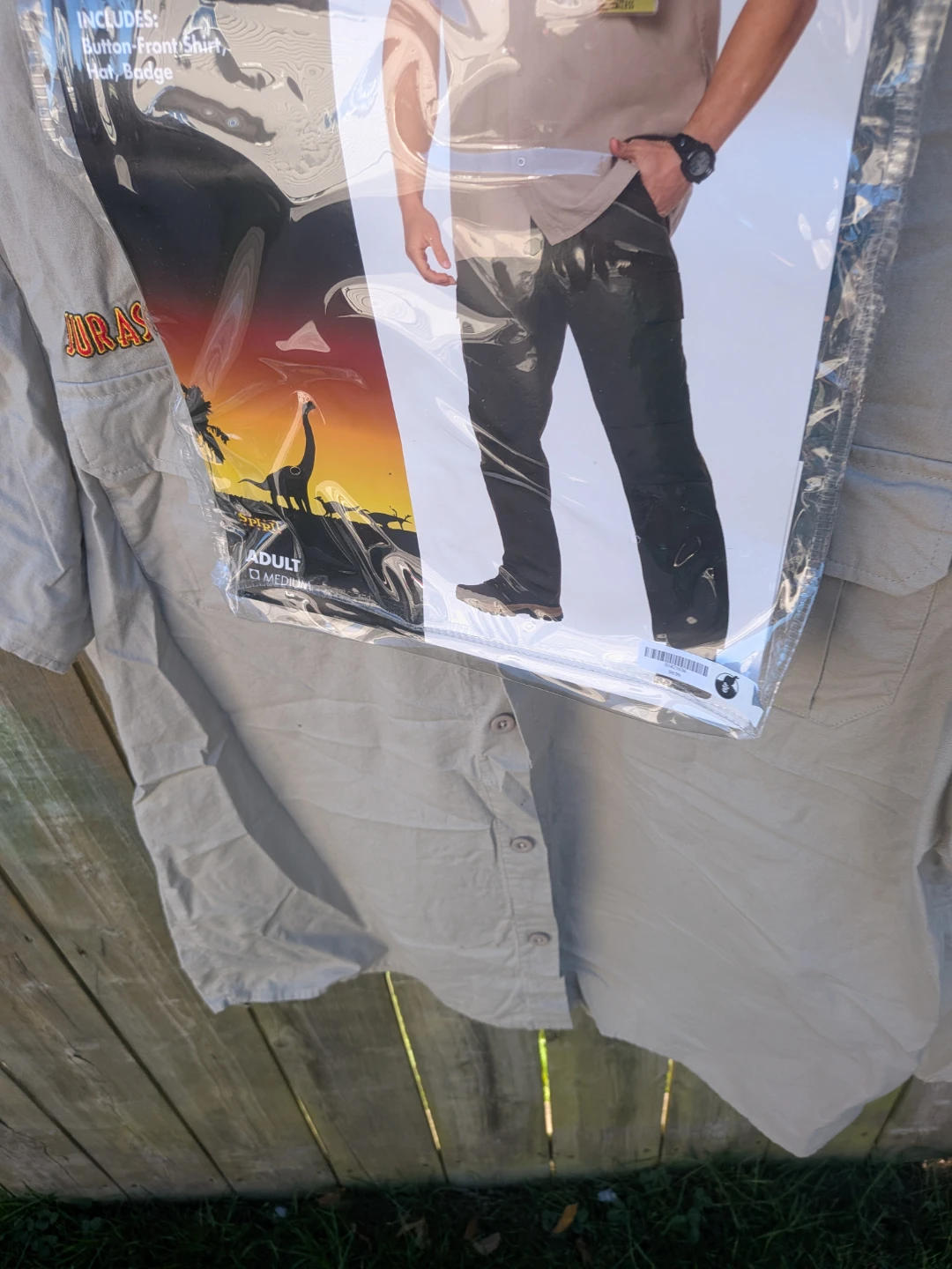 Jurassic Park  Costume Halloween - LG and MED (2 Costumes) - photo 3