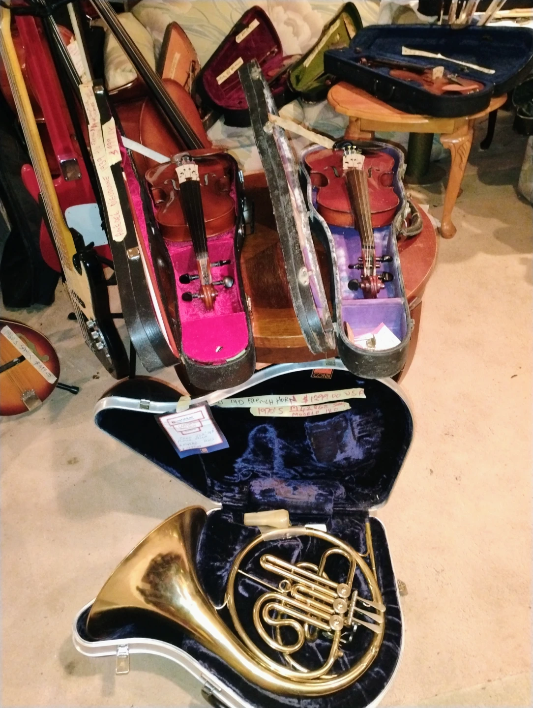 Vintage Conn 14D French Horn - photo 5