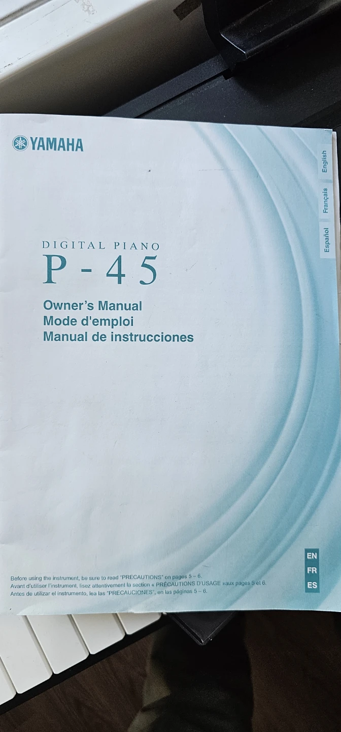 Yamaha P-45 Digital Piano - photo 2