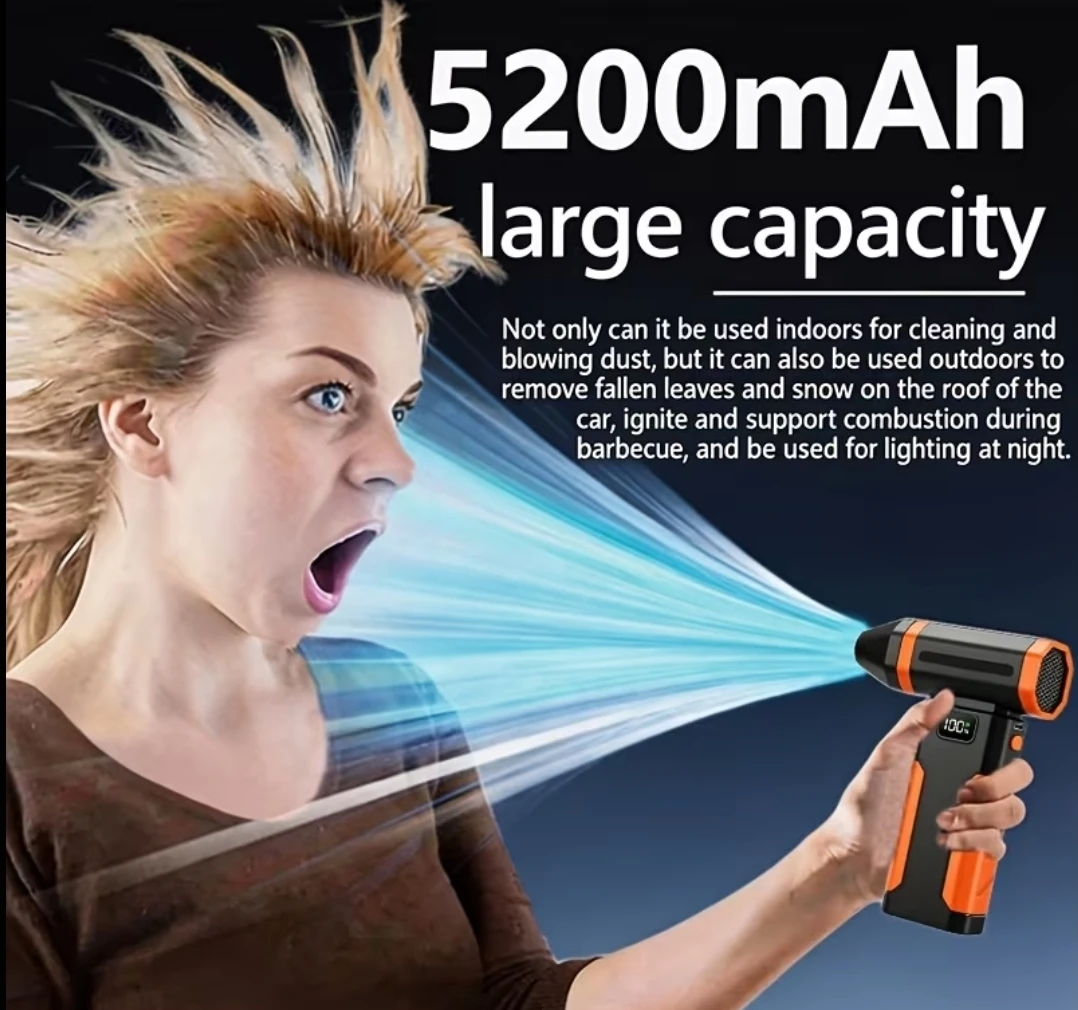 Portable Handheld High-Speed Air Blower - photo 5