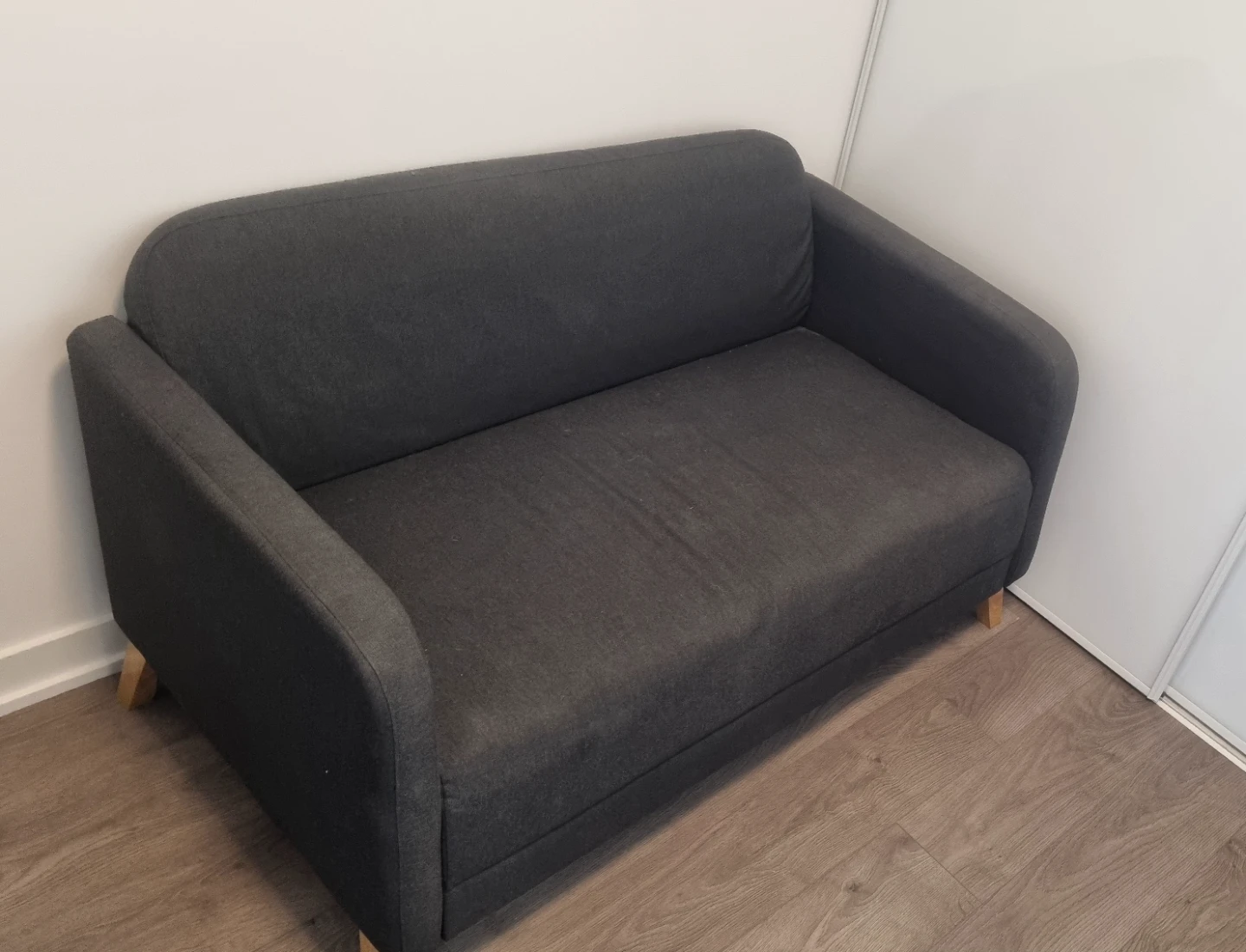 IKEA LINANÄS Loveseat, Dark Grey