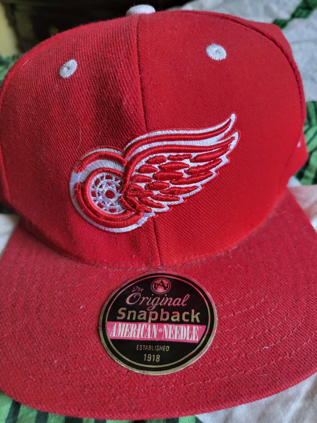 American Needle Detroit Red Wings Snapback Hat