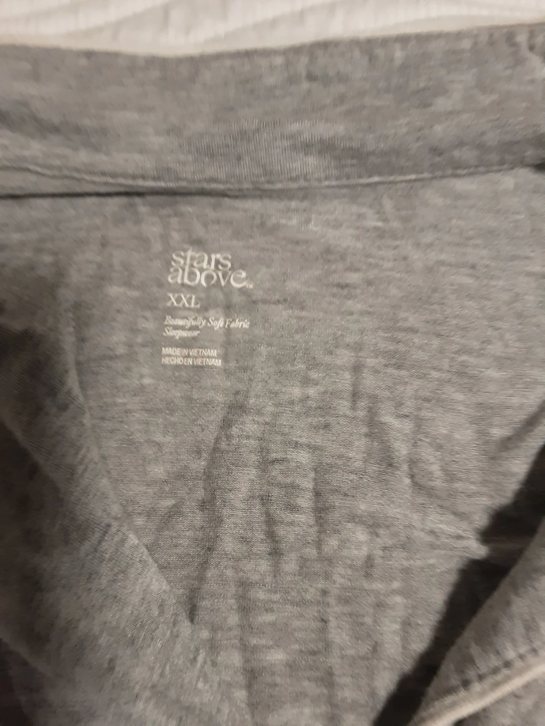Stars Above Gray Pajama Set - photo 2