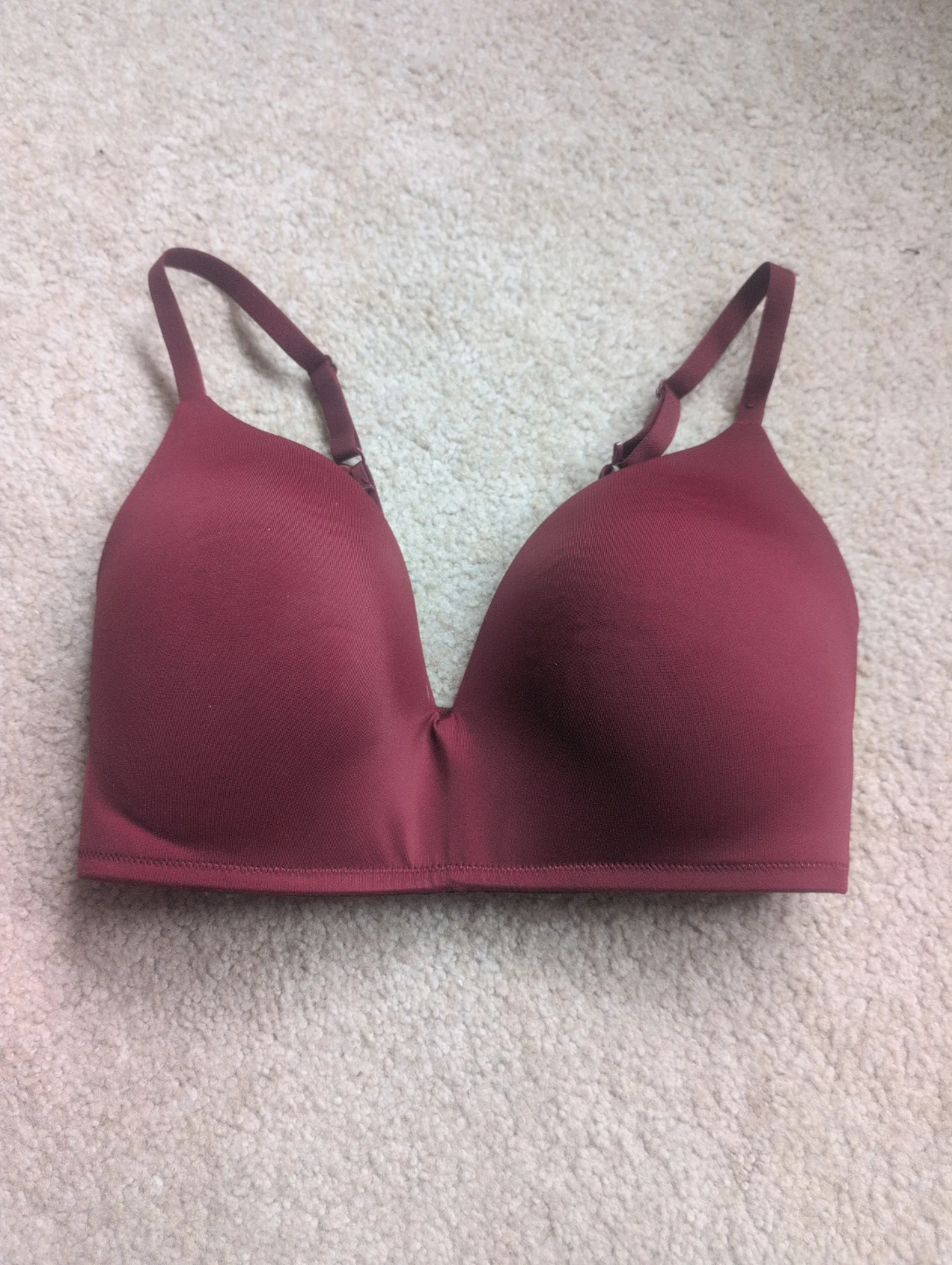 La Senza Burgundy Bra