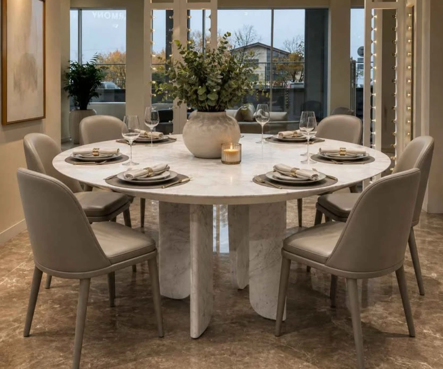 Natuzzi Italia Libra Dining Table. Brand new in box.