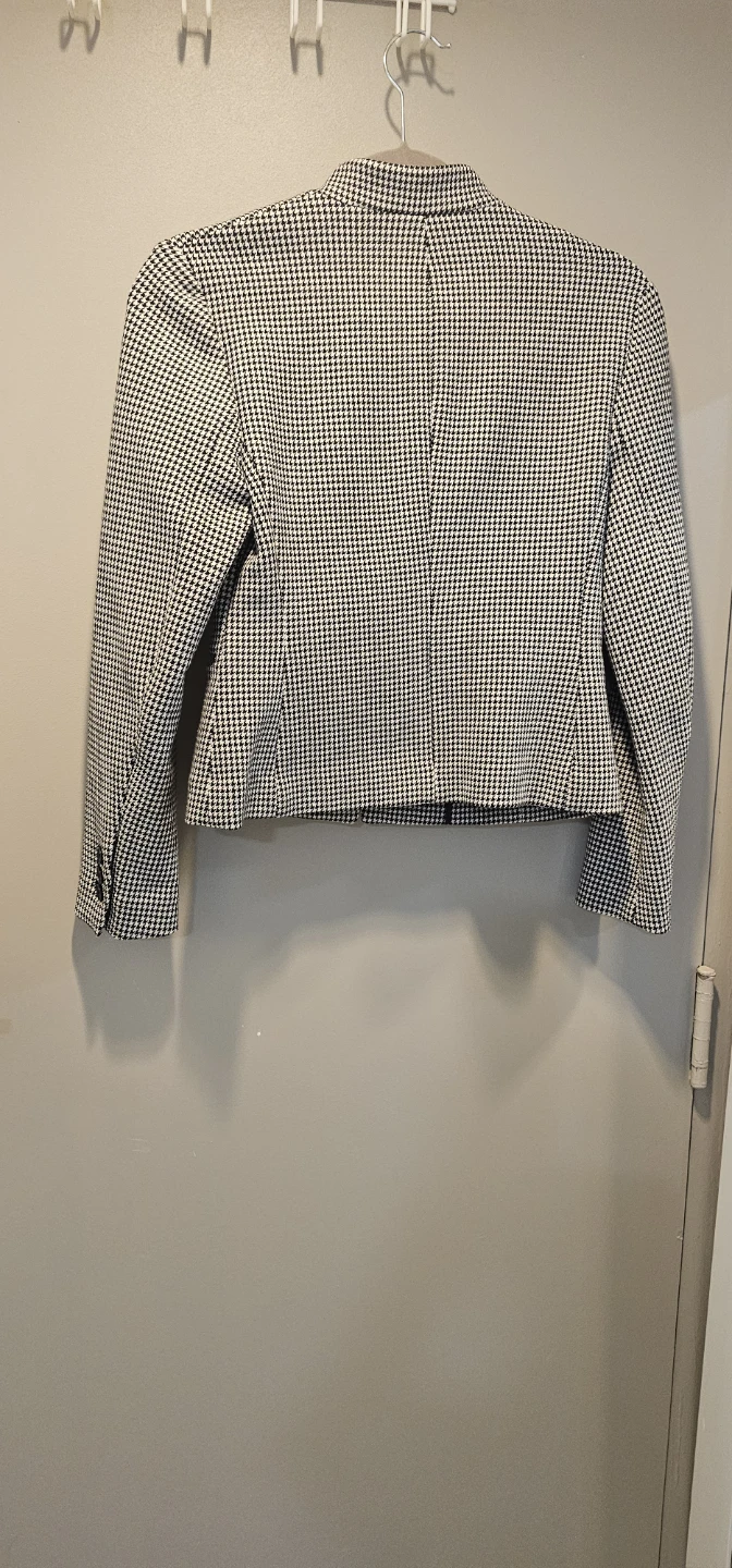 Banana Republic Houndstooth Blazer - 0 Petite - photo 3