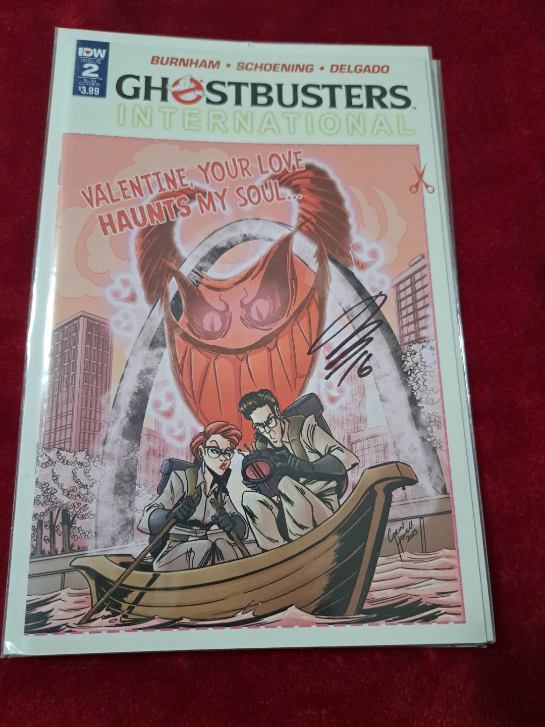 Ghostbusters International #2 Comic - Signed