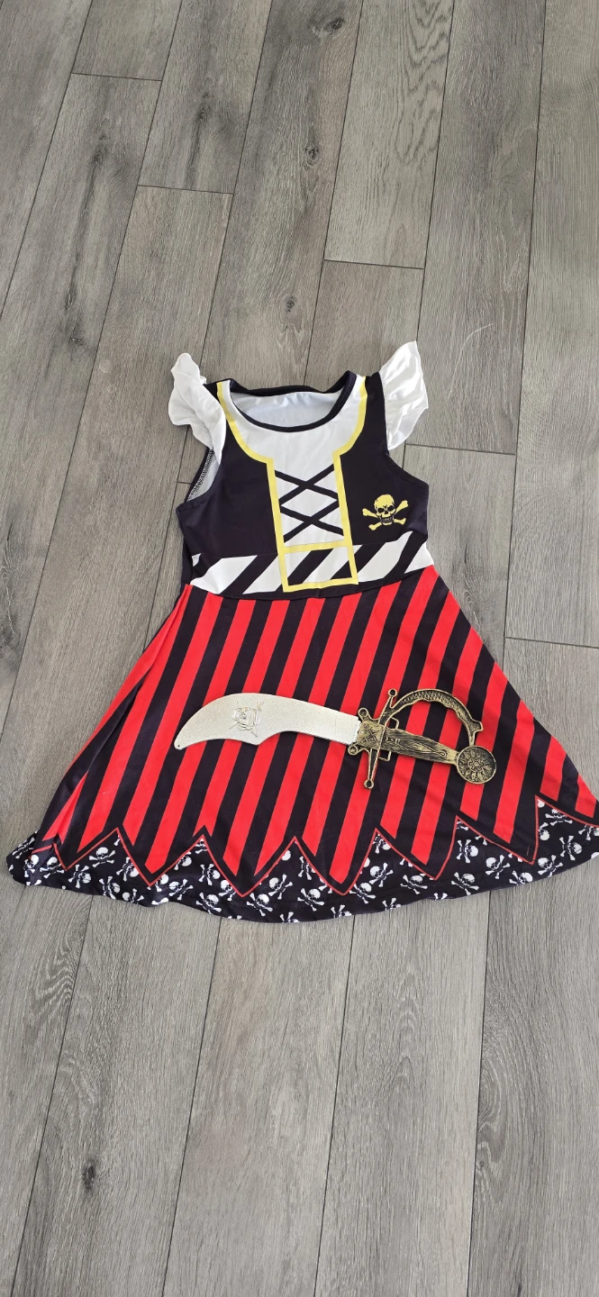 Girls Pirate Costume Dress