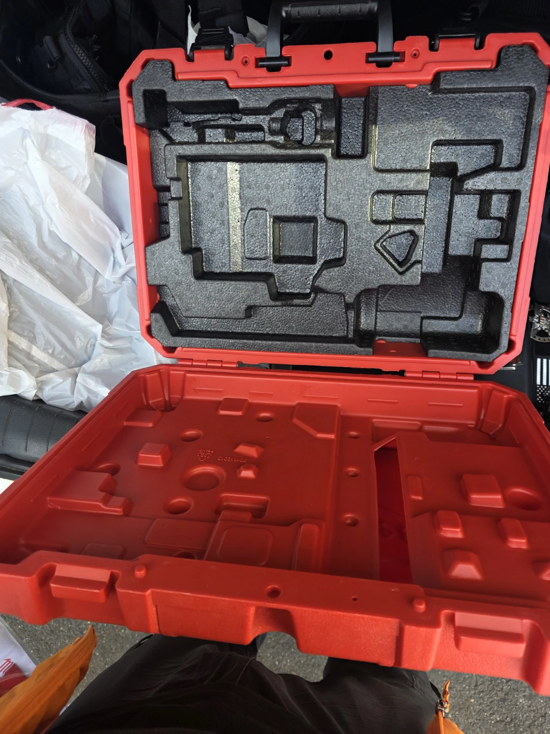 Milwaukee hard shell protective case red - photo 2