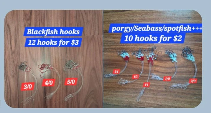 Assorted Fishing Hooks