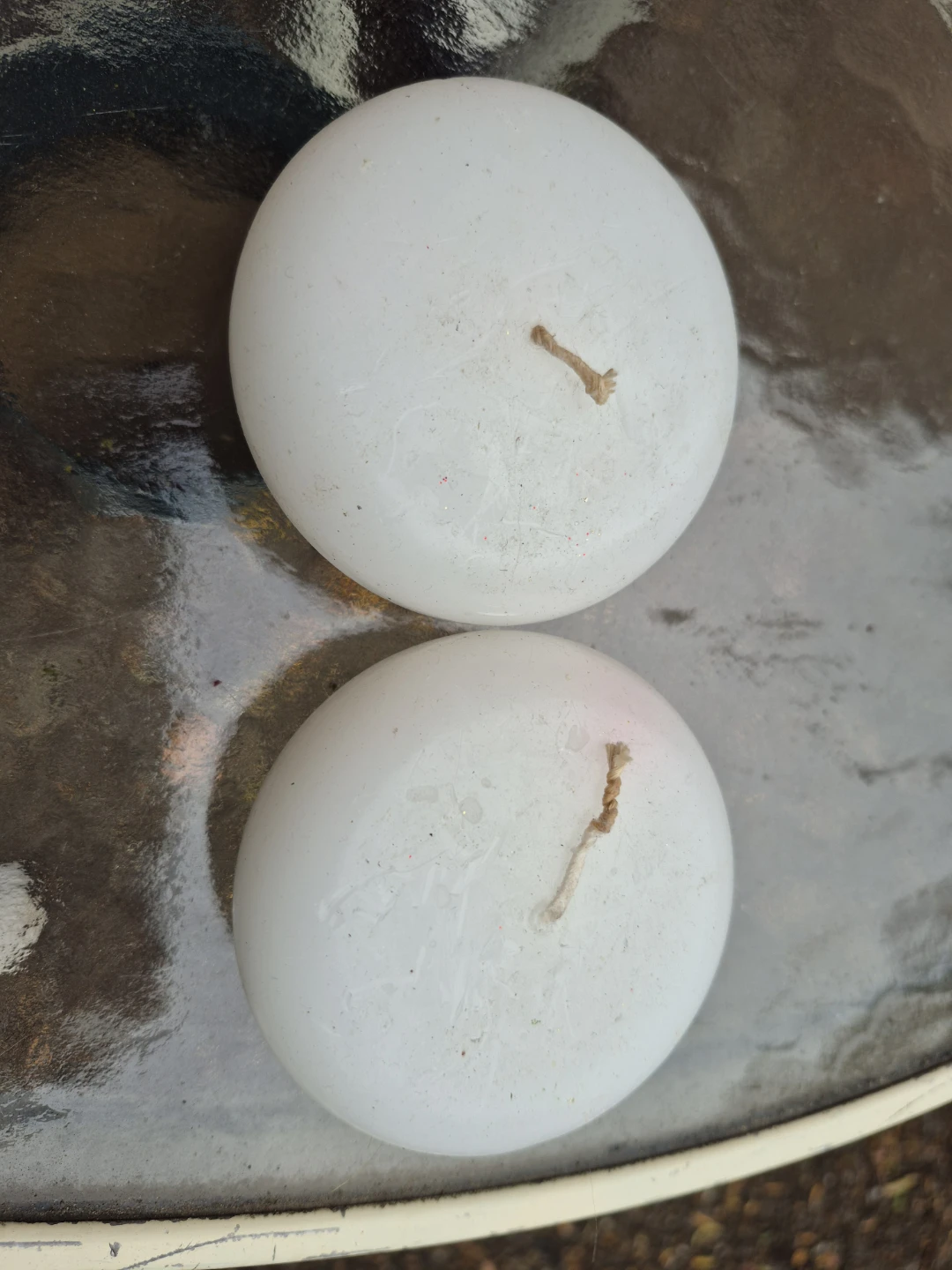 Unscented floating candles