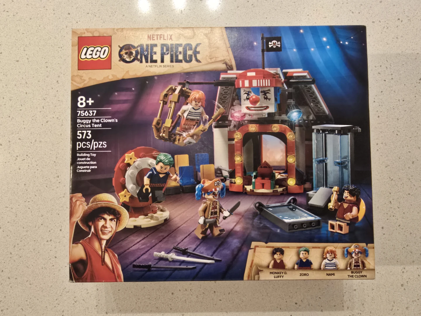 LEGO One Piece Buggy the Clown's Circus Tent 75637