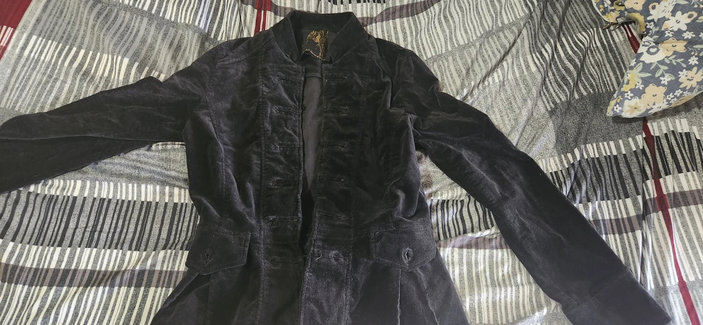 Black Culture by B.D. International Velvet Jacket