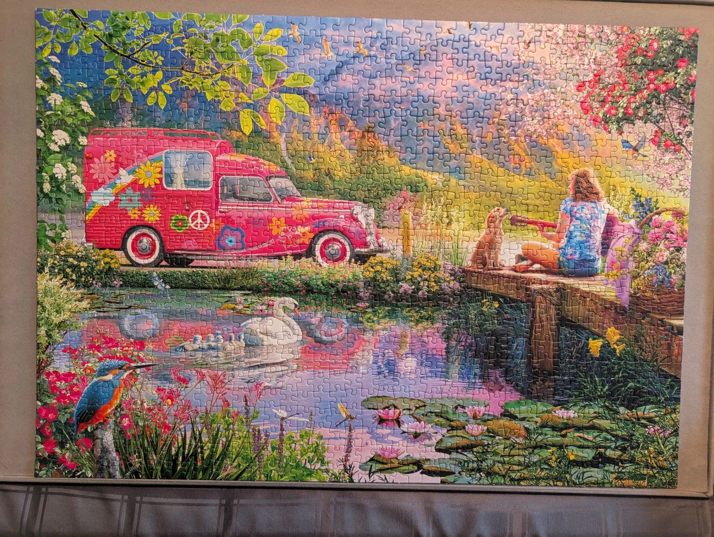 Excellent condition Schmidt 1000 piece puzzle - photo 2