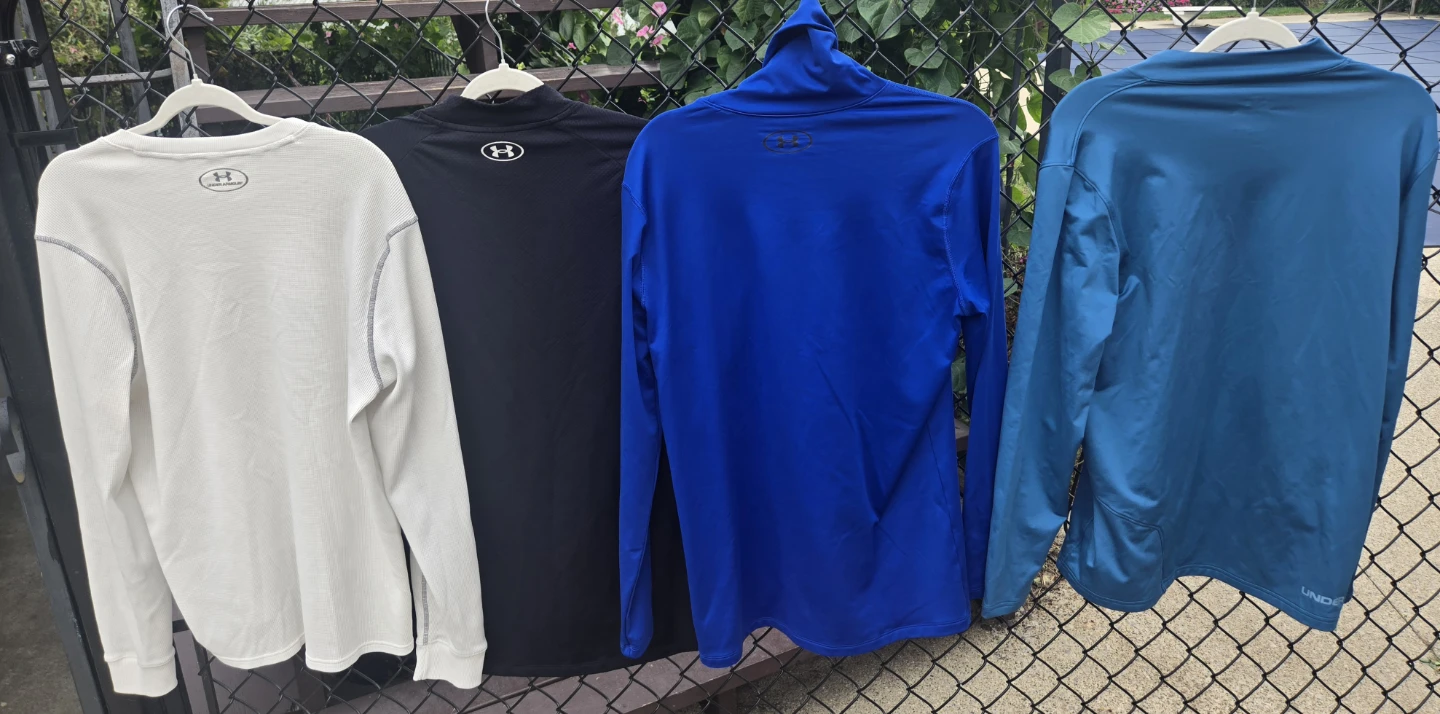 COLDGEAR Under Armour Men's LARGE.  4 Tops. EUC. - photo 2