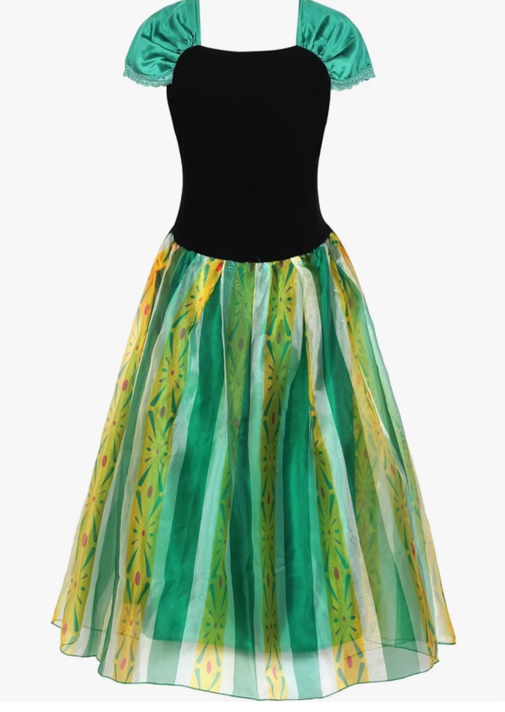 New Adult Small Frozen Anna Costume Dress - photo 3