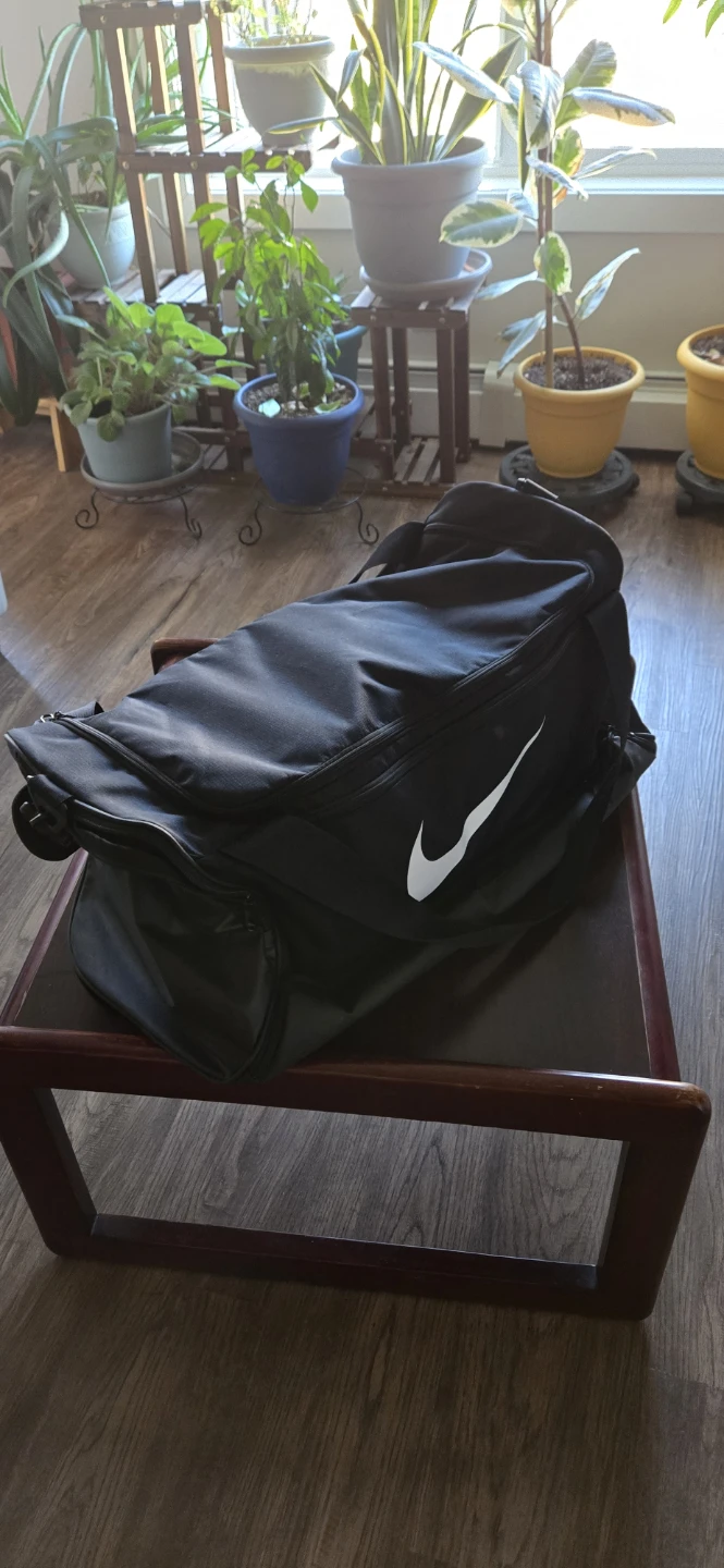 Nike Black Duffel Bag