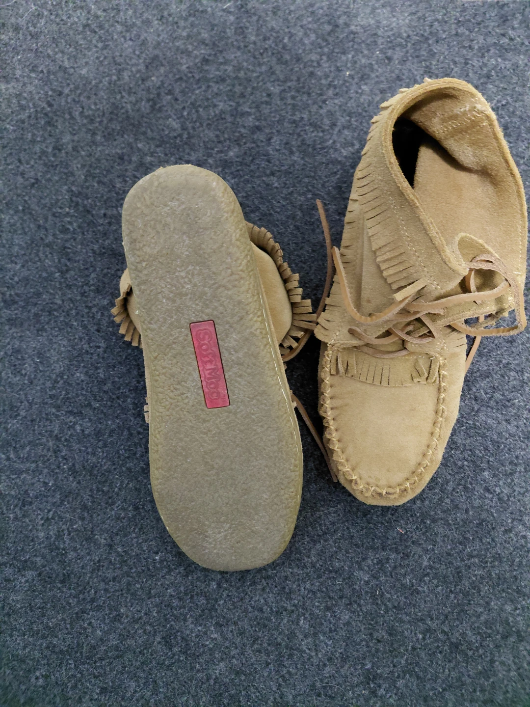 SoftMoc Suede Fringe Moccasin Boots - photo 2
