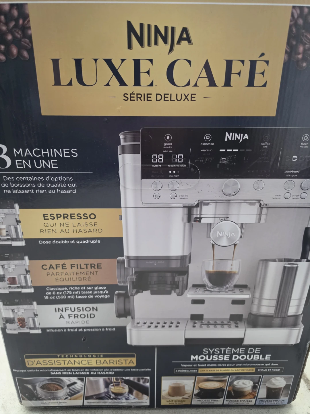Ninja Luxe Café Premier Series Espresso Machine