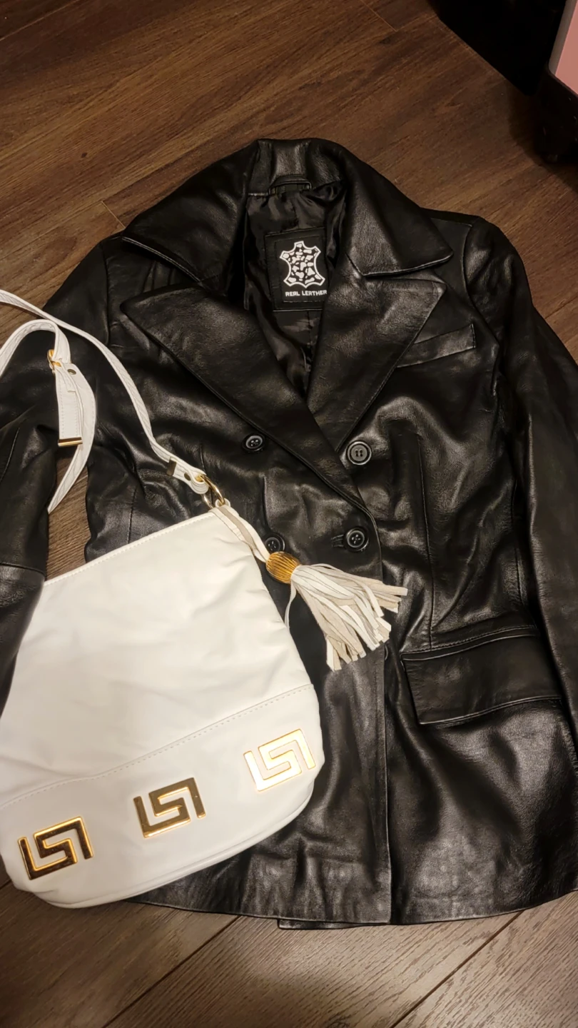 2 gorgeous Vintage real leather pieces - photo 2
