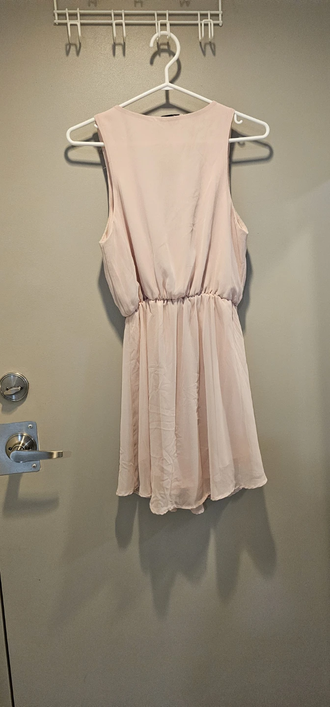 Chelsea Pale Pink Sleeveless Dress - photo 3
