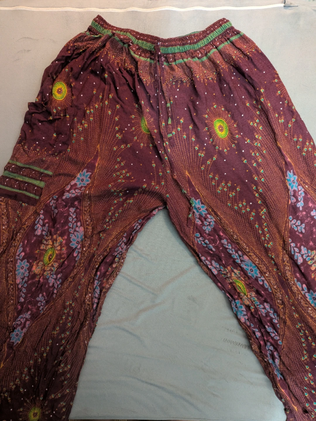 Three Cranes Gallery Printed Pants