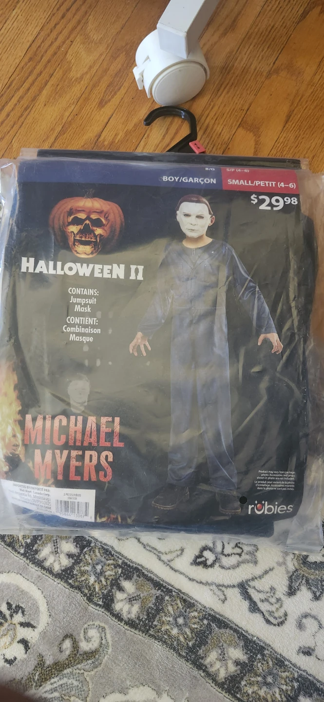 Rubies Halloween II Michael Myers Costume Small 4-6