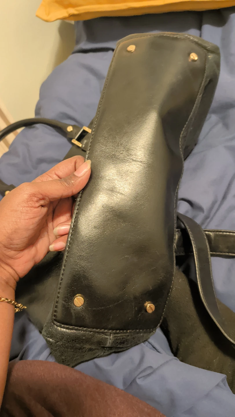 Tory Burch Black Leather Tote Bag - photo 3