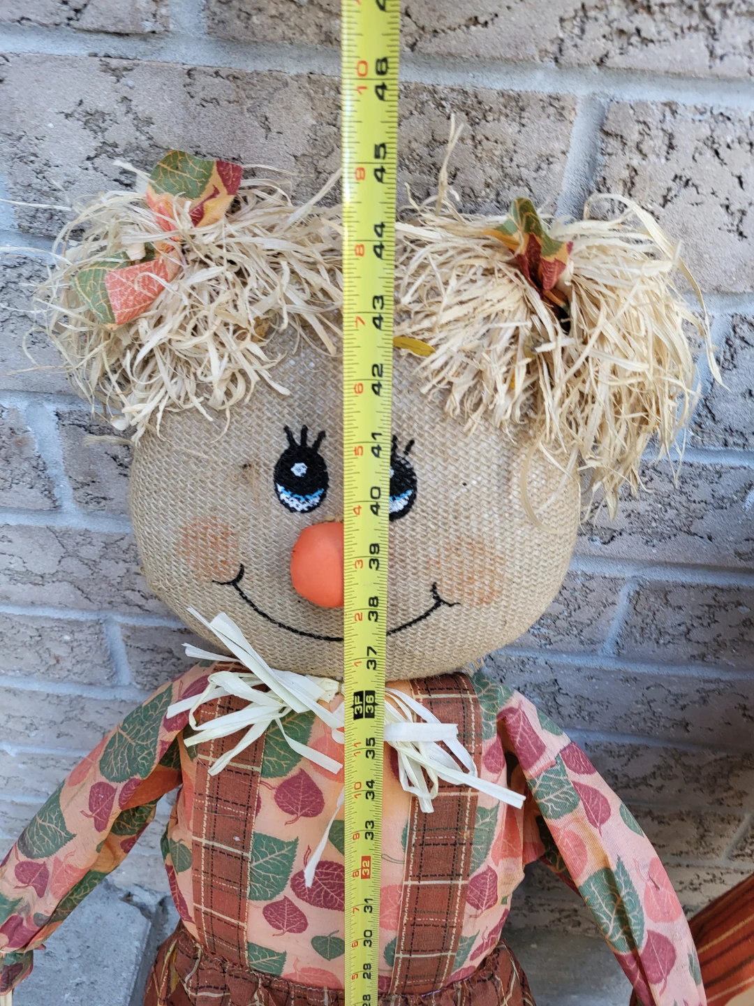 Set of Two Autumn Scarecrow Decorations - photo 2