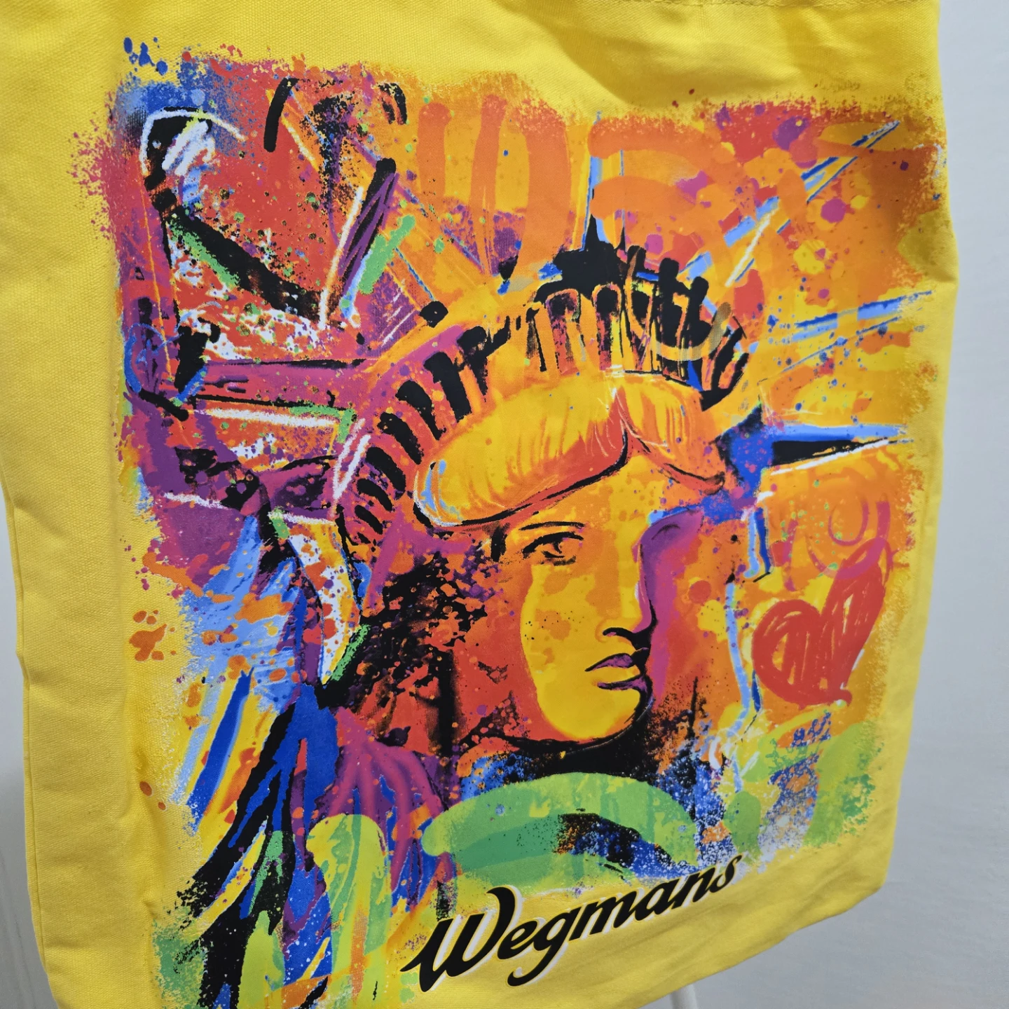 Wegmans Colorful Canvas Tote Bag - photo 3